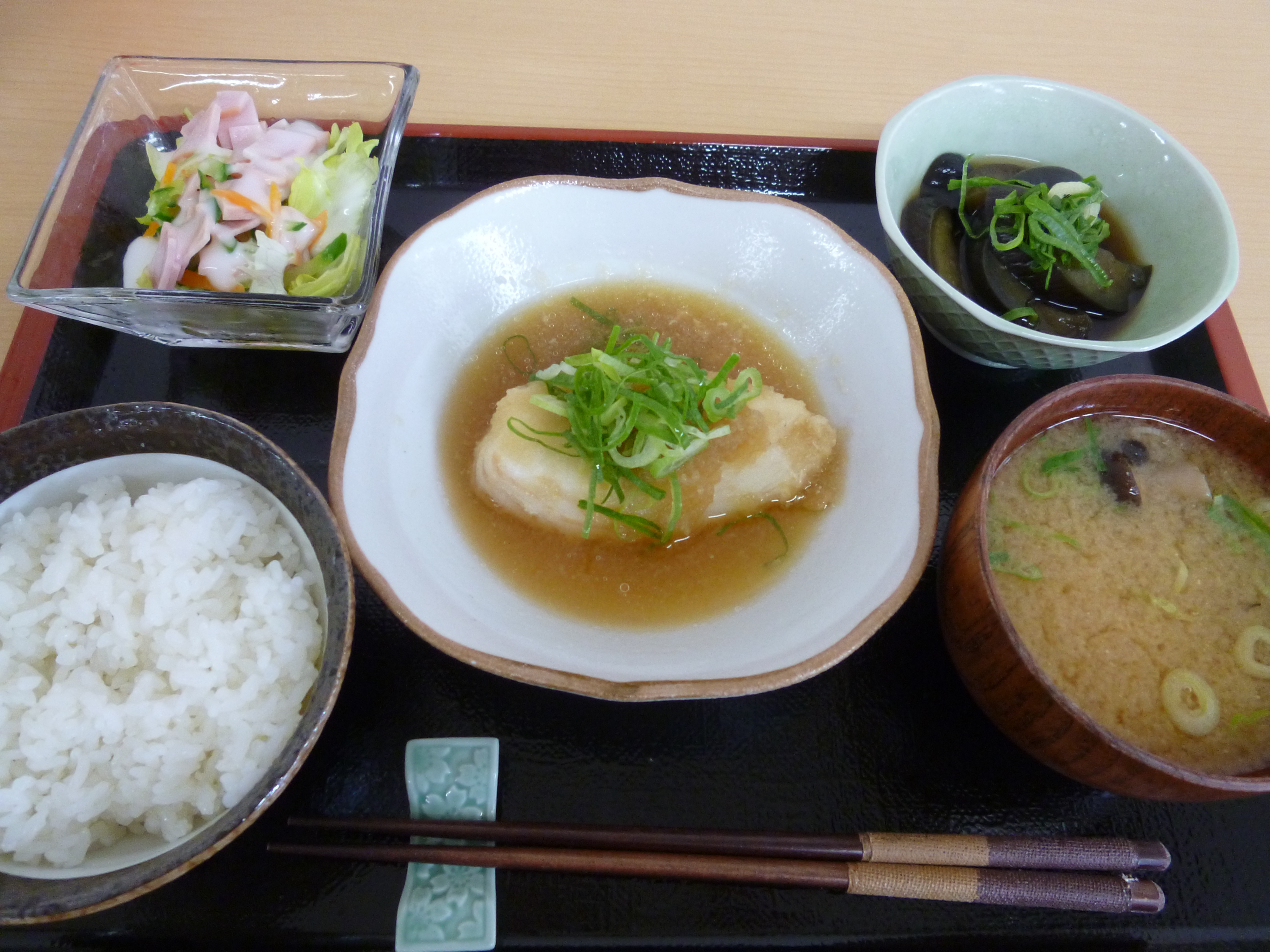 くみのき苑ゆらら　からすかれいの卸煮