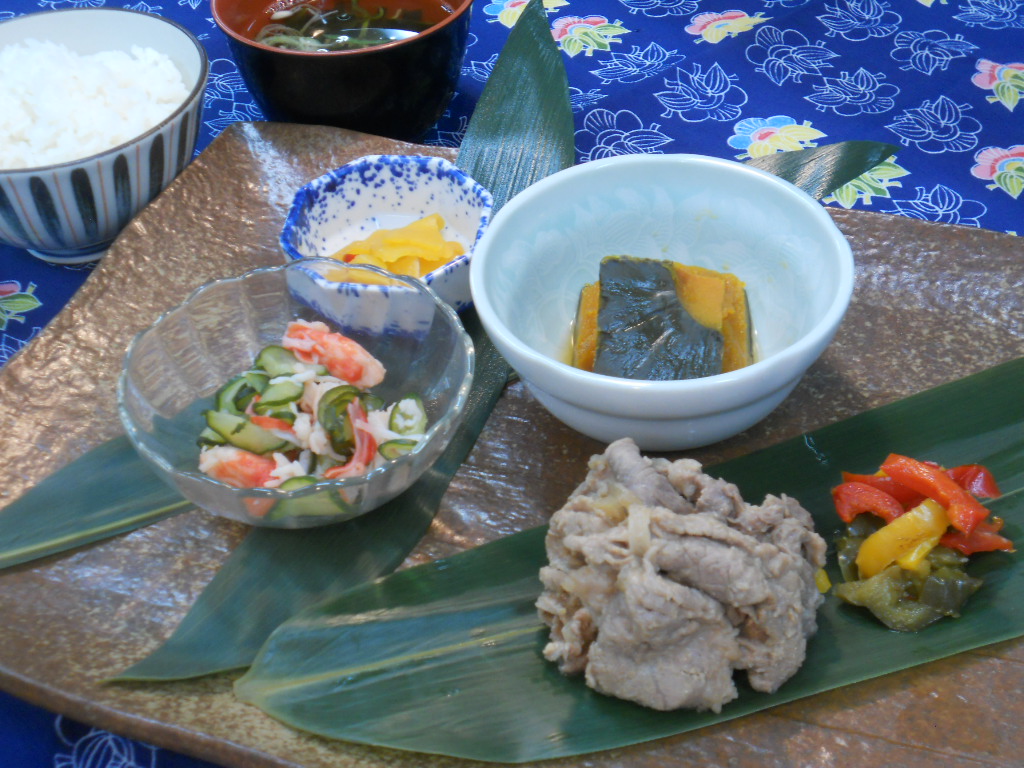 くみのき苑堺北　牛肉の味噌焼