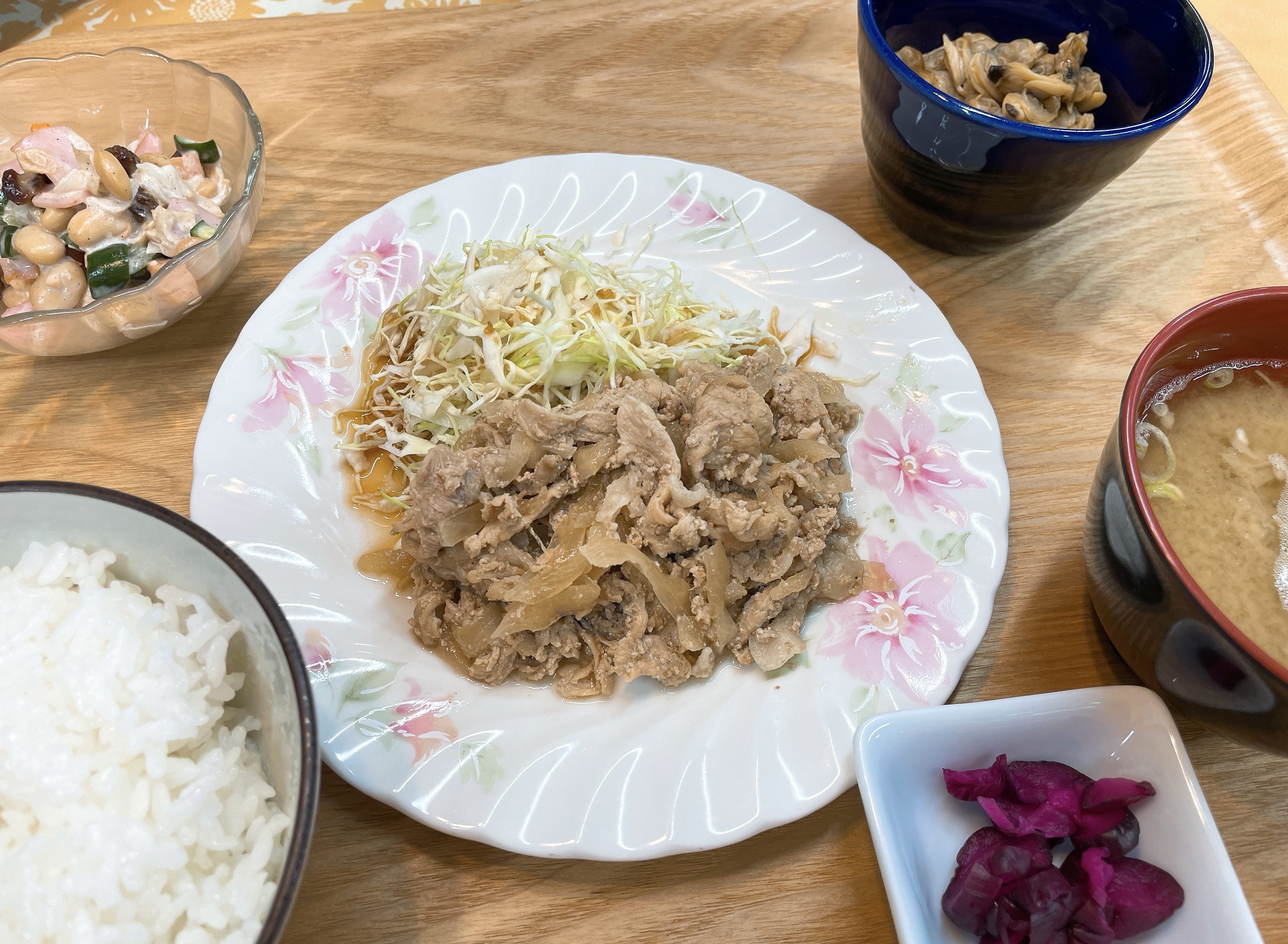 くみのき苑堺北　豚肉のごまダレ焼