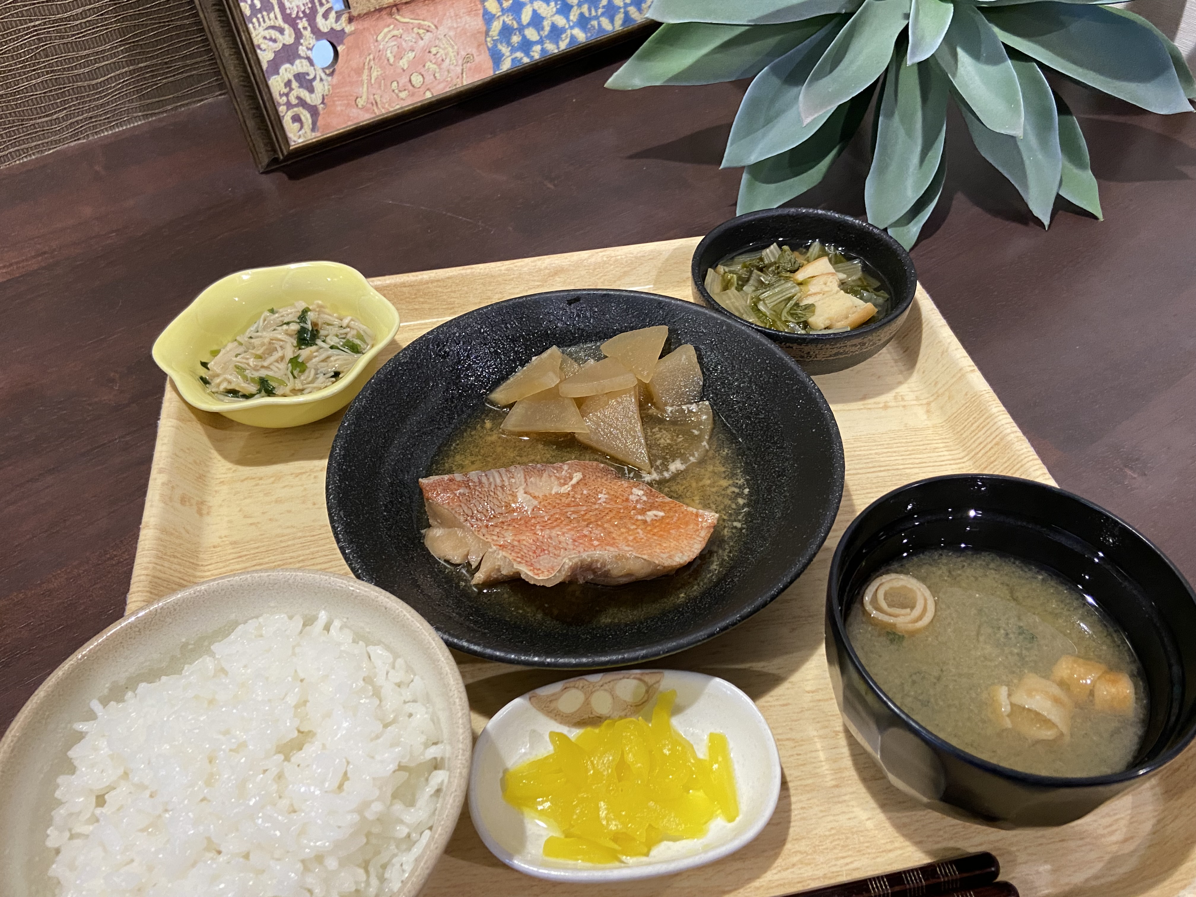 くみのき苑しらさぎ　赤魚の煮付