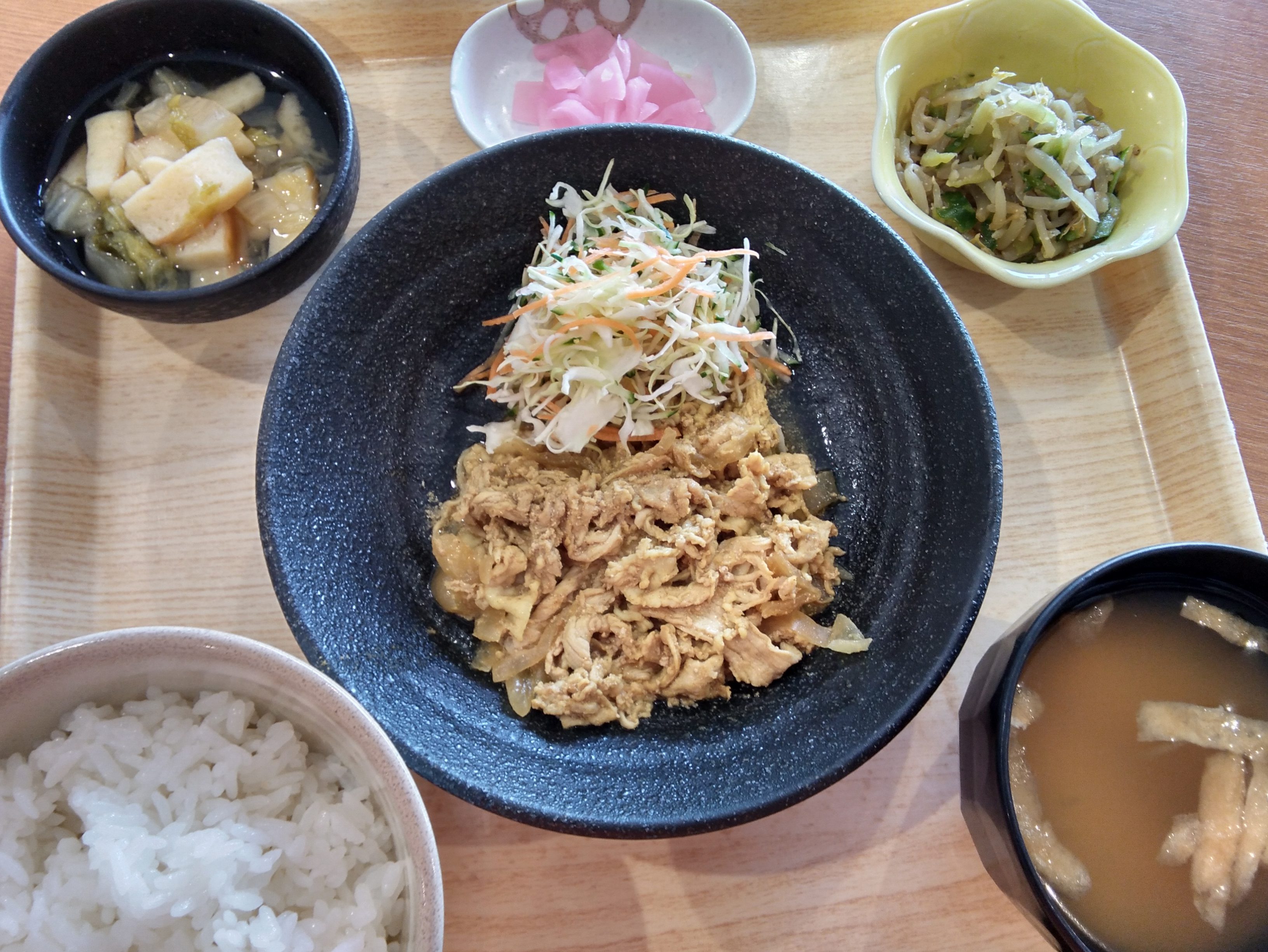 くみのき苑しらさぎ　豚肉のカレー照焼