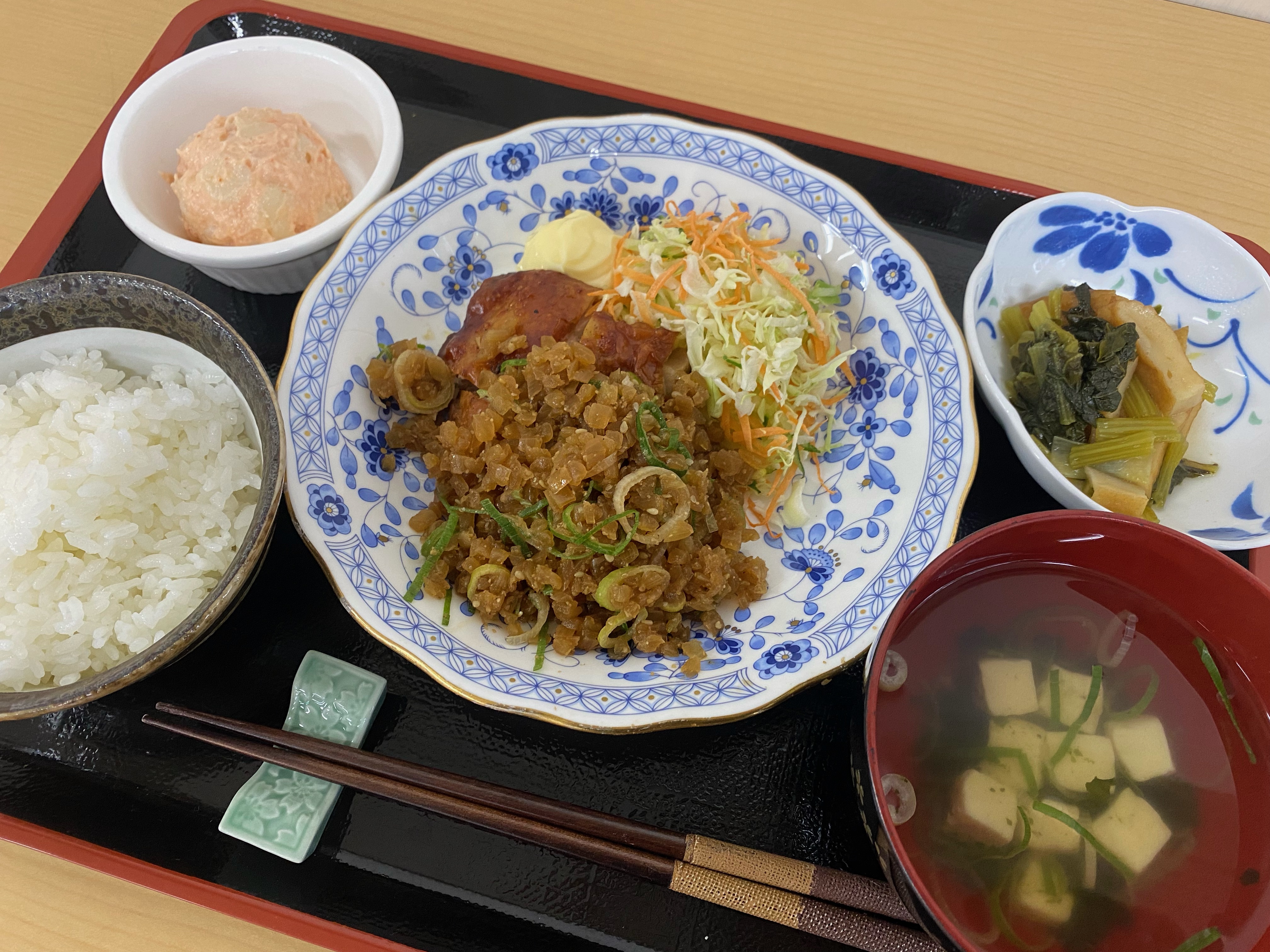 くみのき苑ゆらら　鶏肉の香味焼き