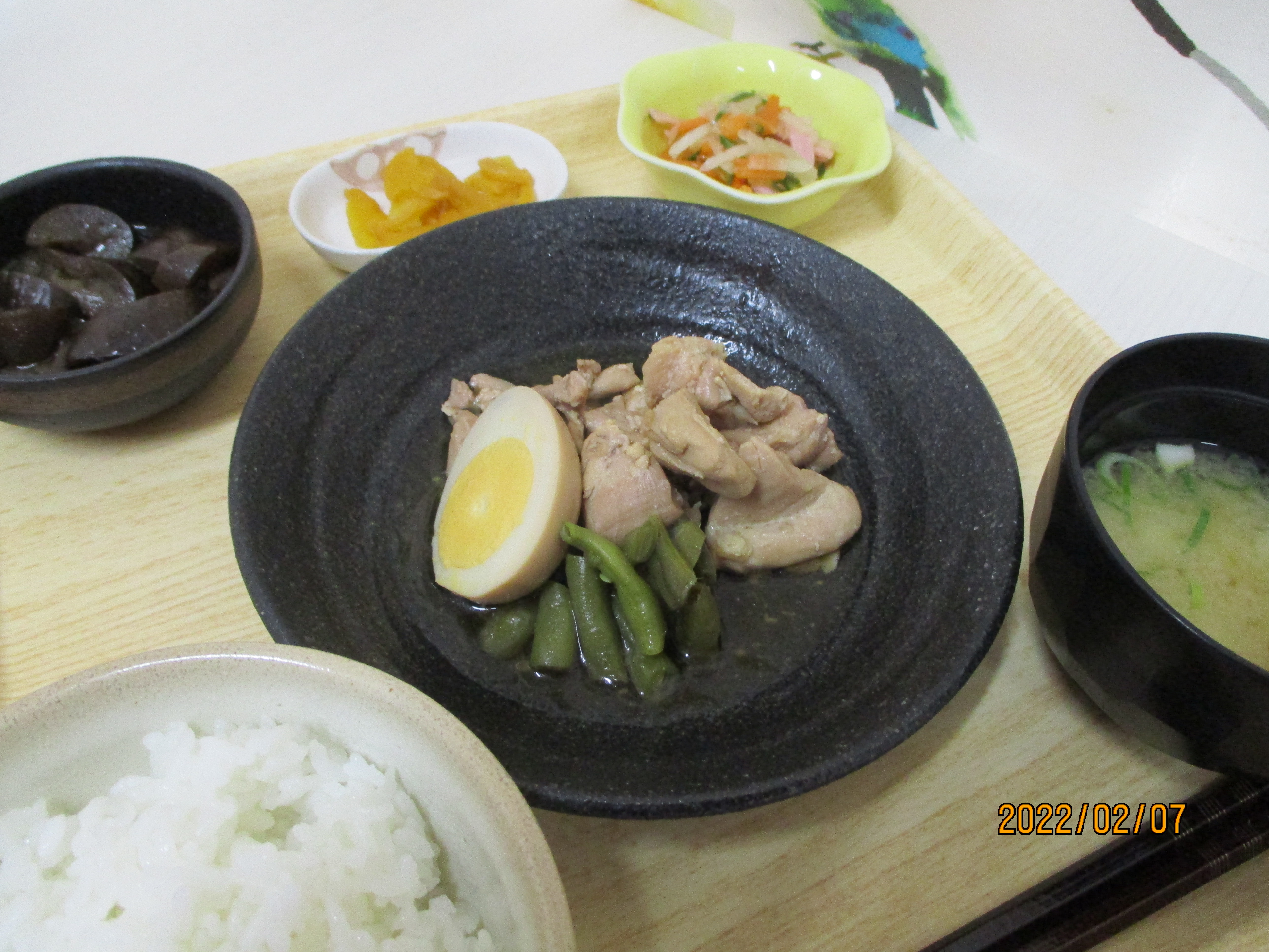 くみのき苑しらさぎ　鶏肉と卵のさっぱり煮