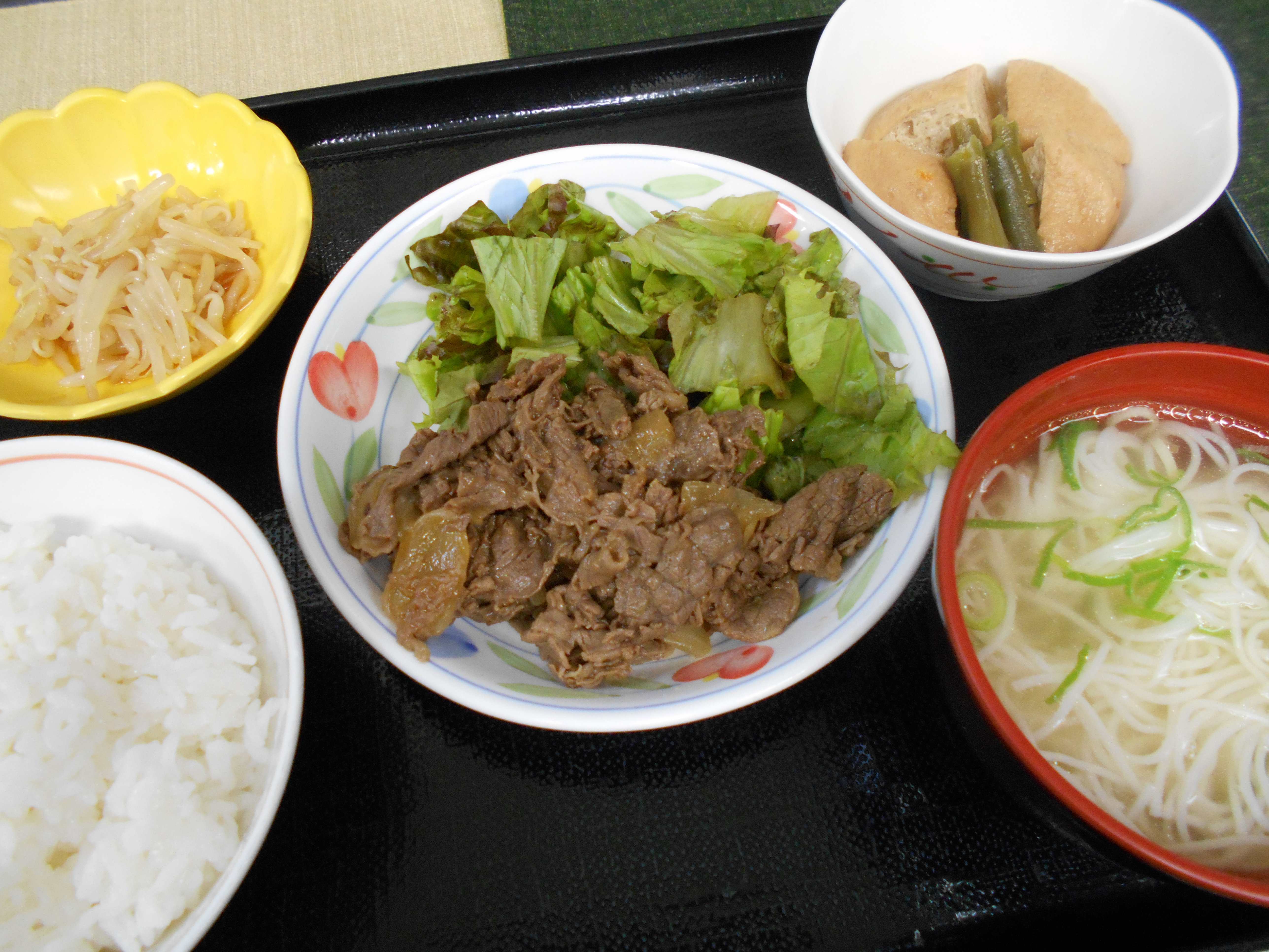 くみのき苑本部　牛肉のつけ焼