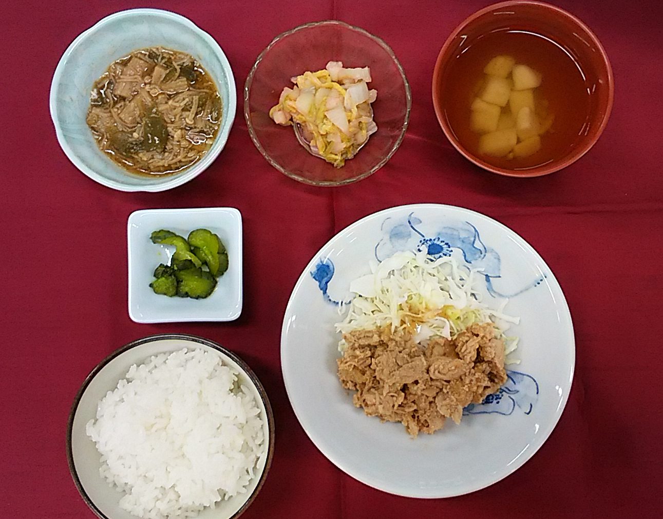 くみのき苑堺北　豚肉の生姜焼き