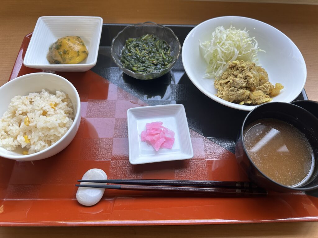 もず陵南　豚肉のカレー照焼