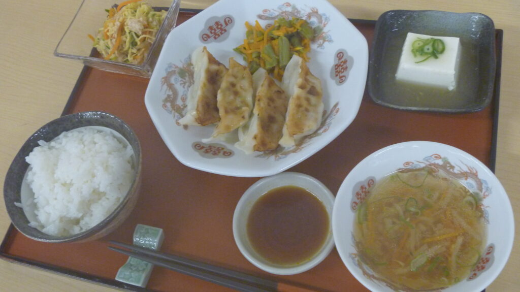 くみのき苑ゆらら　焼餃子