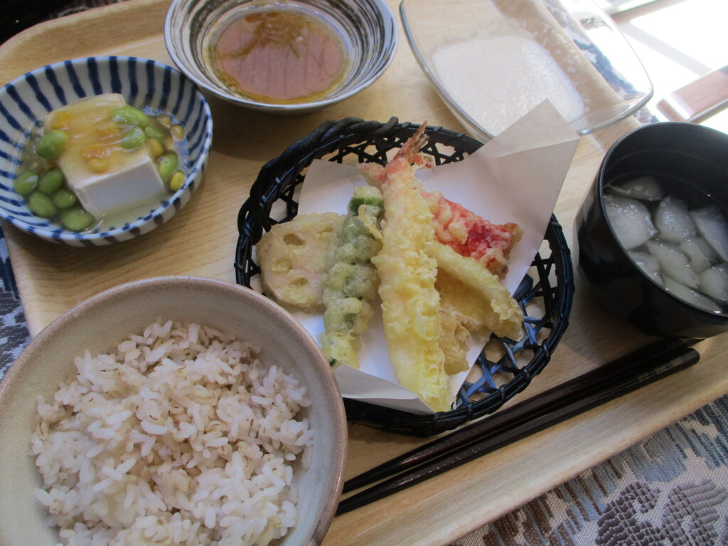 くみのき苑しらさぎ　天ぷら