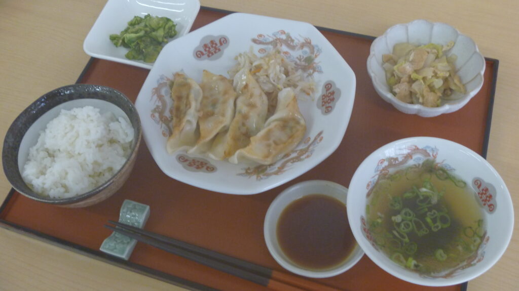 くみのき苑ゆらら　焼餃子