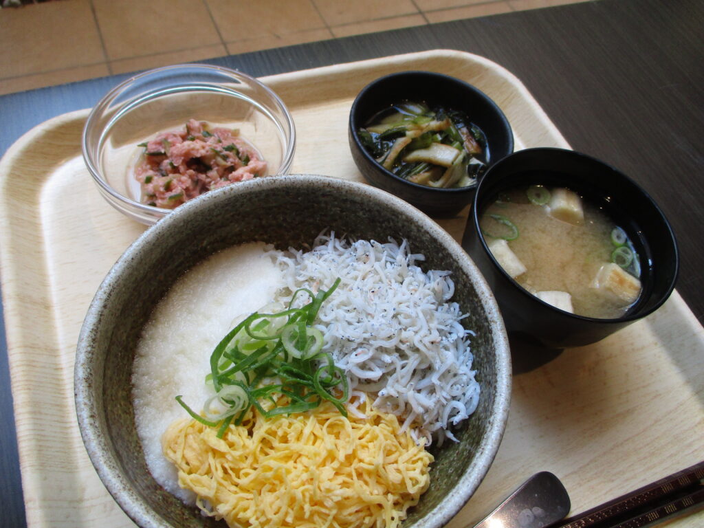 くみのき苑しらさぎ　釜揚げシラス丼