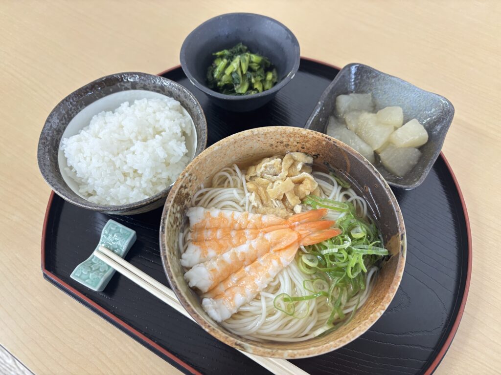 くみのき苑ゆらら 煮麺