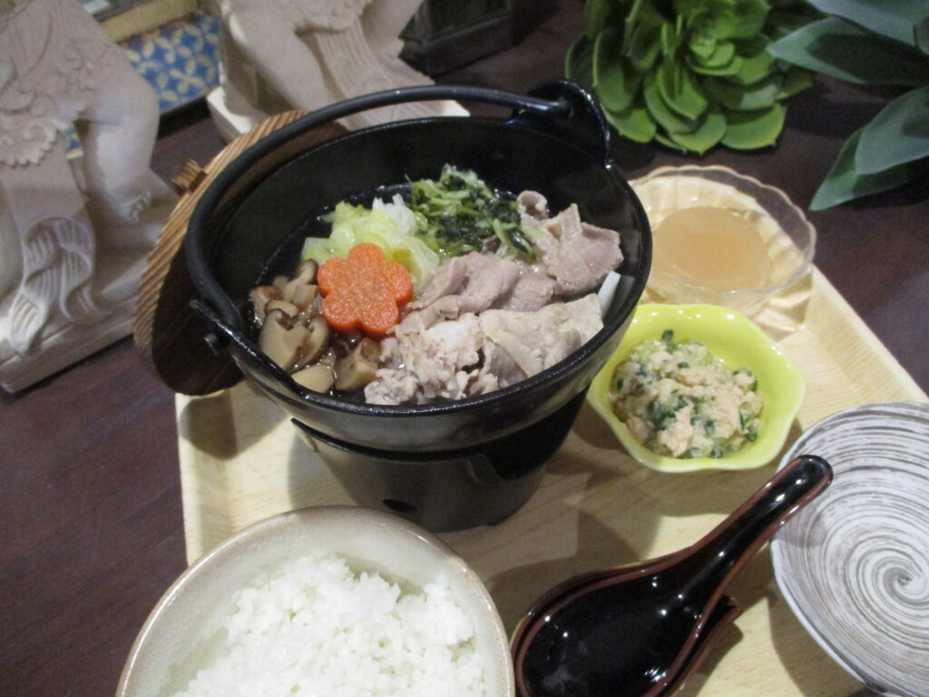 くみのき苑しらさぎ　ゆず塩鍋