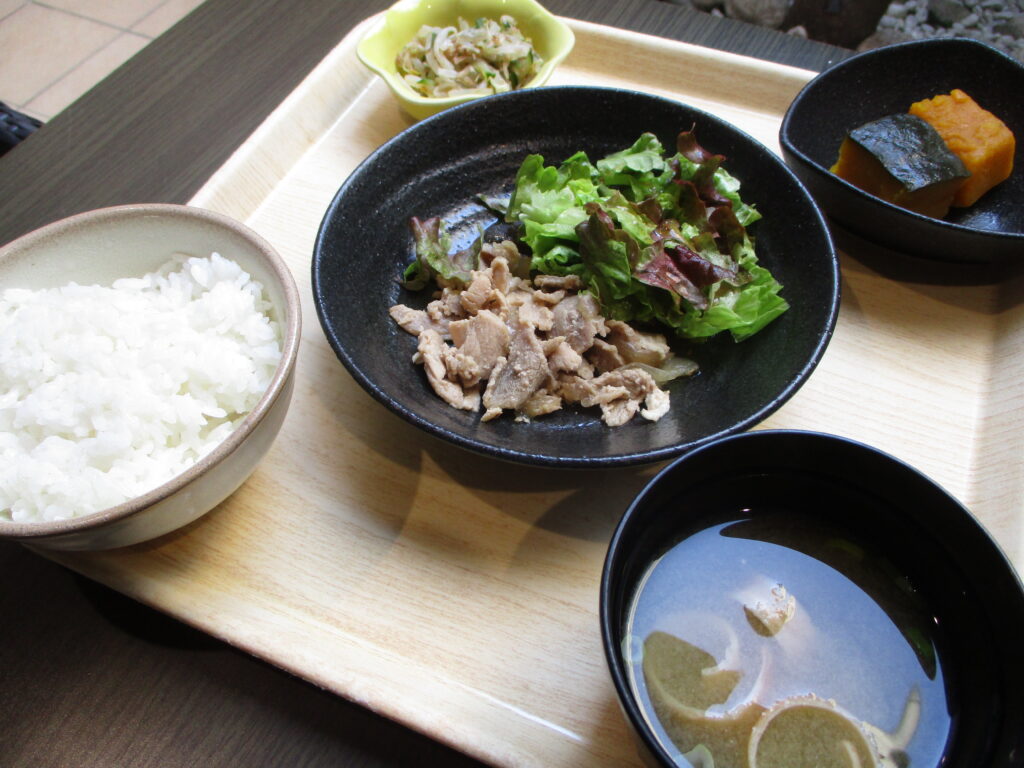 くみのき苑しらさぎ　豚肉のつけ焼