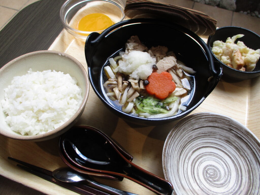 くみのき苑しらさぎ　豚みぞれ鍋