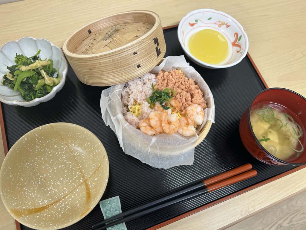 くみのき苑ゆらら　海鮮せいろごはん