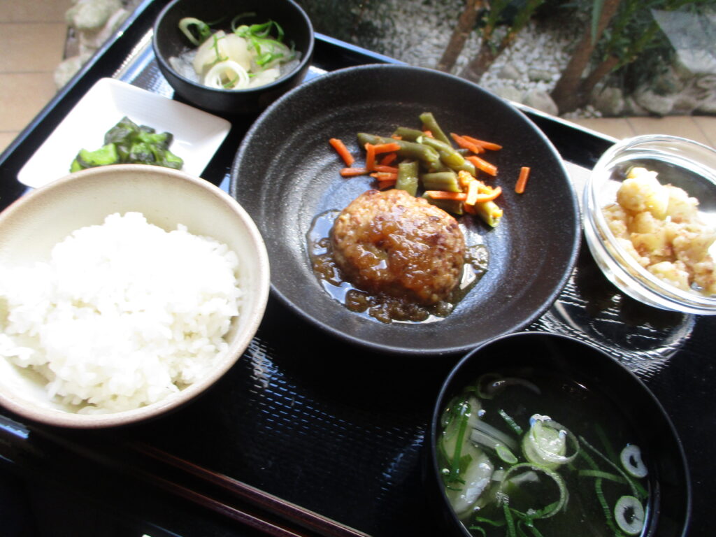 くみのき苑しらさぎ　ハンバーグ