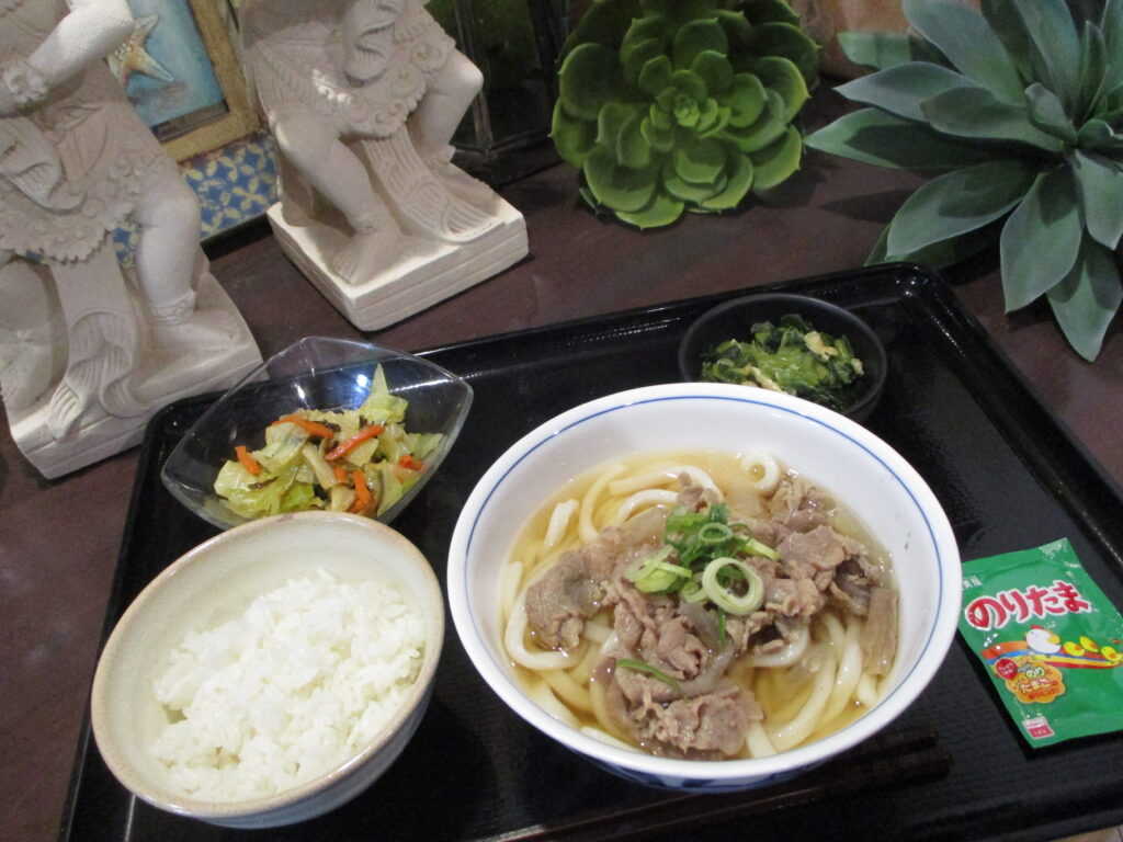 くみのき苑しらさぎ　肉うどん