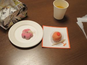 和菓子を作りました！