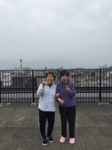 屋上へ🌤
