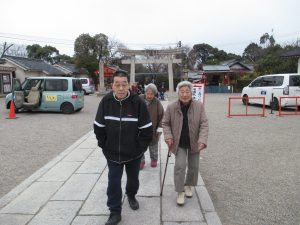 初詣へお出かけです！